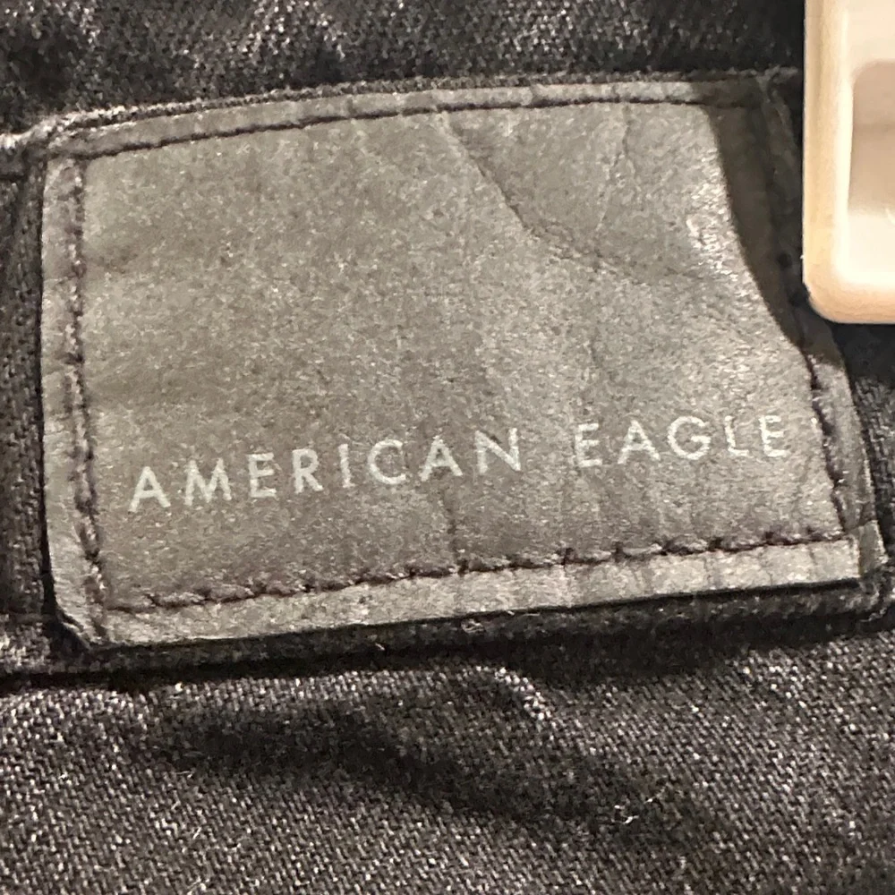American Eagle Outfitters Dark Distressed Jean Shorts